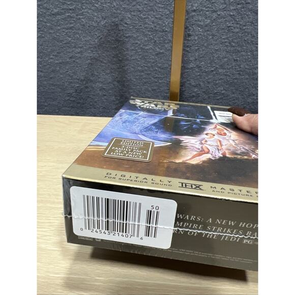 Star Wars Trilogy DVD, 2005, 3-Disc, Full Frame Limited Edition NEW Authentic US - Picture 5 of 7